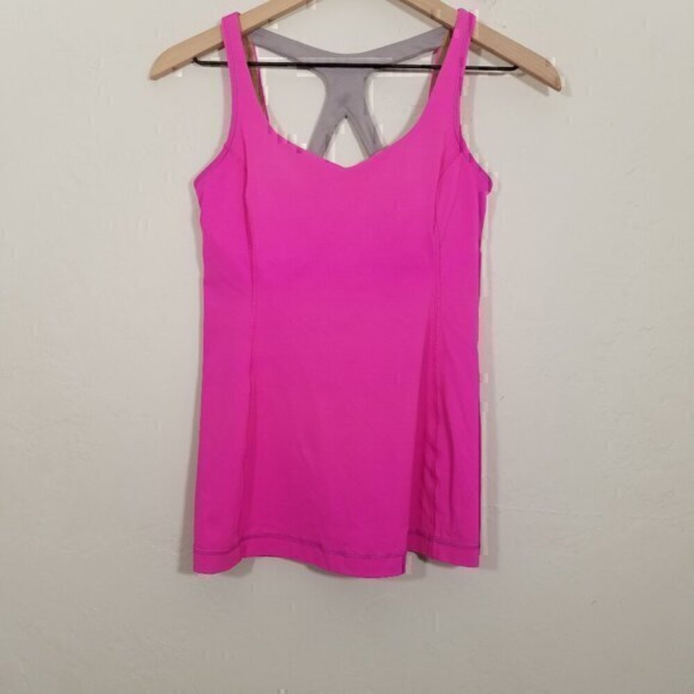 Lululemon Padded Tank Top Size 6